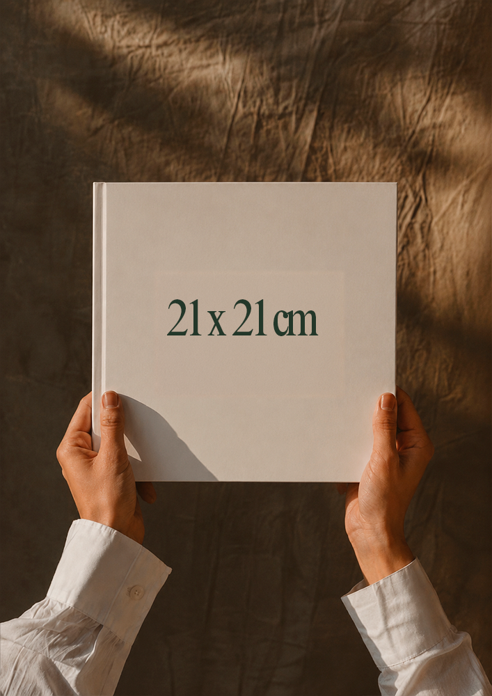 Fotolibro de 21 × 21 cm